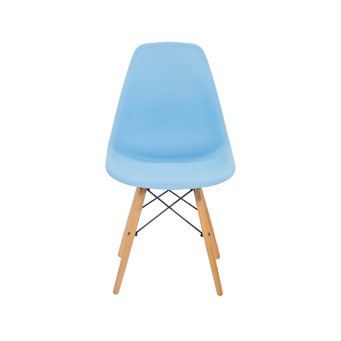 Стул glossy в стиле eames прозрачный