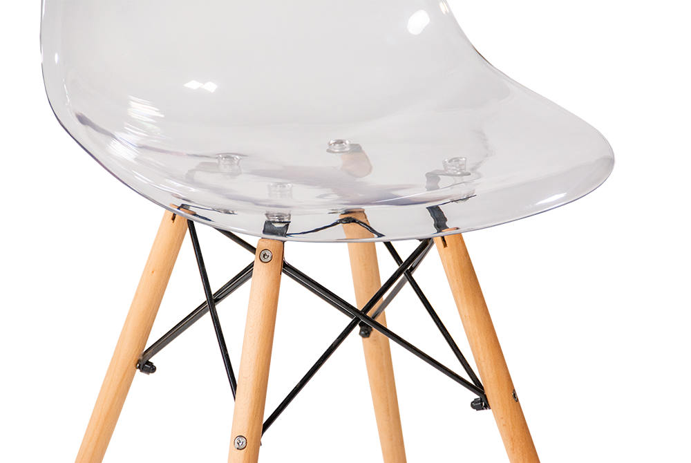 Стул eames dsw clear прозрачный