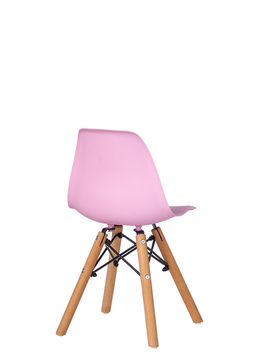 Стул glossy в стиле eames прозрачный